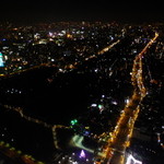 大阪マリオット都ホテル - 天空のお部屋からの夜景は圧巻