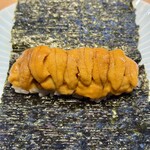 美味いもん屋 わ多なべ - 雲丹ドック　サービスしてくれました♪ 