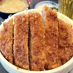 明治亭 - ロースソースかつ丼（ご飯大盛り）