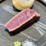 美味いもん屋 わ多なべ - シャトーブリアン　肉の旨味が段違いで濃い！