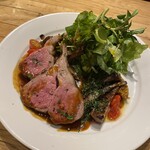 le bistrot des bleus - 仔羊の炭火焼き  ハーフ