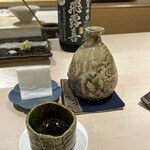 鮨德 - 飛露喜 純米吟醸 黒ラベル