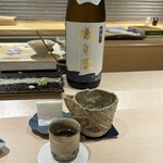 鮨德 - 磯自慢 寒造り 本醸造