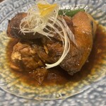 和食飛賀屋 - ぶり大根。仕上がりの色が素晴らしい。
