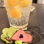 赤身肉ステーキダイナー アカウシ - 