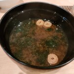 寿し小松 - 赤出汁