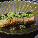 ながしま - 料理写真:鰻の筒焼き