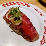 スシロー - 料理写真:黒毛和牛ローストビーフ