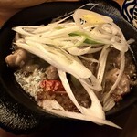 CONA - 砂肝と長ネギのアヒージョ660円