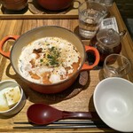 茶鍋cafe saryo - 火鍋風茶鍋ごはん