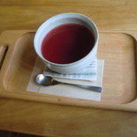 モノイレ カフェ - ローズヒップティー　450円