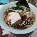 鶏・煮干し・蛤のトリプルSOBA