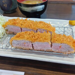 とんかつ 金の豚おか田 - とんかつ定食 ヒレ160g