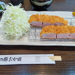 とんかつ 金の豚おか田 - とんかつ定食 ヒレ160g