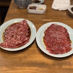 炭火焼肉ホルモンさわいし - イチボ、ランプ