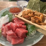 魚熊鮮魚店と立ち飲みぼてふり - 