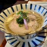中華そば 鴨福 - 塩ラーメン
