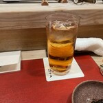 料理 むら上 - シャンピンウーロン茶