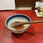 料理 むら上 - 筋子の焚き付け