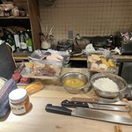 料理 むら上 - 本日使われるだろう食材