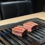 和牛焼肉 古太郎  神楽坂本店 - シャトーブリアンのサイコロステーキ