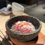 和牛焼肉 古太郎  - 古太郎ガリバタ飯　〜シビレ削り〜