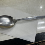 スタミナカレーの店 バーグ 弥生町店 - 給食スプーン