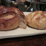 るぱたき - 無花果のパンとオレンジのパン