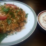 カーン・ケバブ・ビリヤニ - カーンケバブビリヤニ　ビリヤニセット