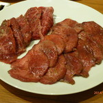 牛タン塩、上ハラミ