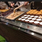 御座候 - 料理写真:焼き場