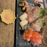 小川の魚 - 