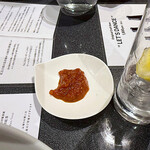 Japanese Soba Noodles 蔦 - 味変の「トマトソース」