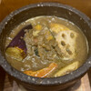 やさい家めい - スープカレー。野菜たっぷり。