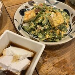 海音 - 豆腐チャンプルーとジーマーミー豆腐