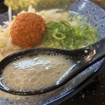 麺家一火 - 明太とんこつラーメン