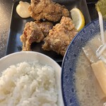 麺家一火 - 肉汁唐揚げセット