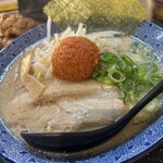 麺家一火 - 明太とんこつラーメン