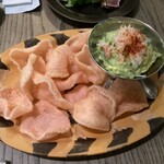 miobyDoTS - ズワイ蟹とアボカドのワカモレ