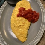 miobyDoTS - 牡蠣とほうれん草のオムレツ