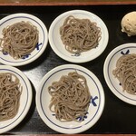 そば処 桂. - 出石皿そば。