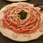 インド料理 ショナ・ルパ - トマトミントサラダ