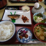 Amamiyagijima Hoteru - 朝食です　鯖ですね