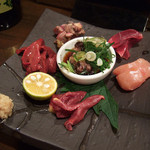 ココロ - 近江しゃも刺身2014.12