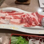 指宿ロイヤルホテル - 黒豚しゃぶしゃぶ