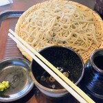 手打そば うどん あわ家 頌庵 - 湯桶を入れたつもりが・・・(⁠ᗒ⁠Дᗕ⁠)
