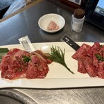 絵のある街 - コースのカルビ、ロース　3人前