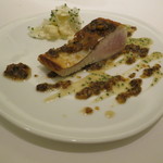 カンテサンス - 徳島県鳴門の鰆、ジロル茸と蕗の薹1