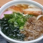 おんせんの森 - 肉うどん480円