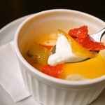 ダニエルズ - たっぷり前菜と生パスタのランチ（特製パンナコッタ）